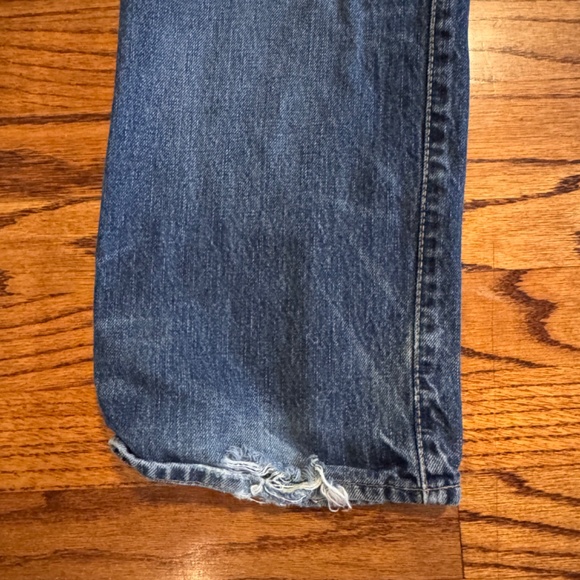 Polo Ralph Lauren Jeans Men's 35x32 Blue Denim Hampton Straight Vintage Wash - Picture 9 of 10